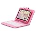 iRULU eXpro X1 7 Inch Quad Core Google Android 4.4 Tablet PC, 1024x600 Resolution, Wi-Fi, Games, Dual Cameras, 16GB Storage with keyboard - Pink Tablet