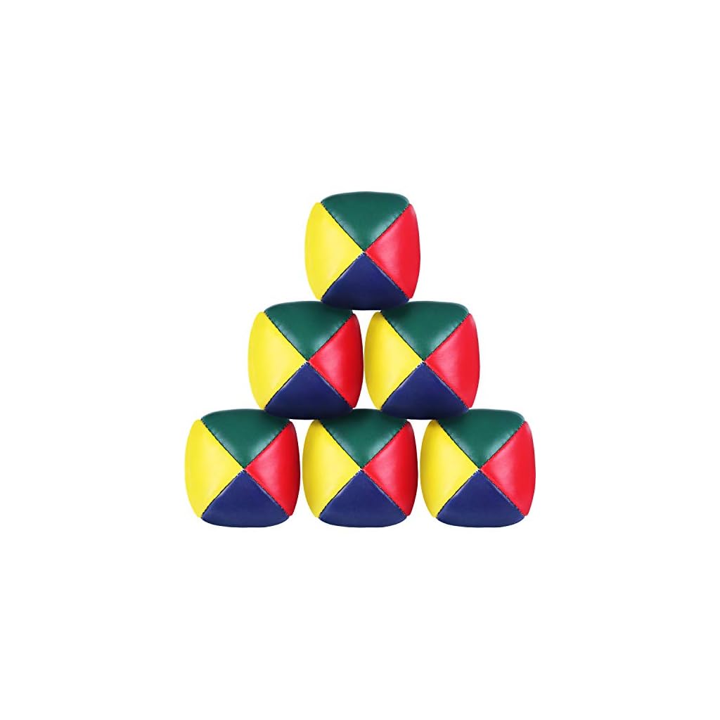 Patelai Juggling Balls Set for Beginners, Quality Mini Juggling Balls