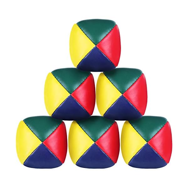 Patelai Juggling Balls Set for Beginners, Quality Mini Juggling Balls