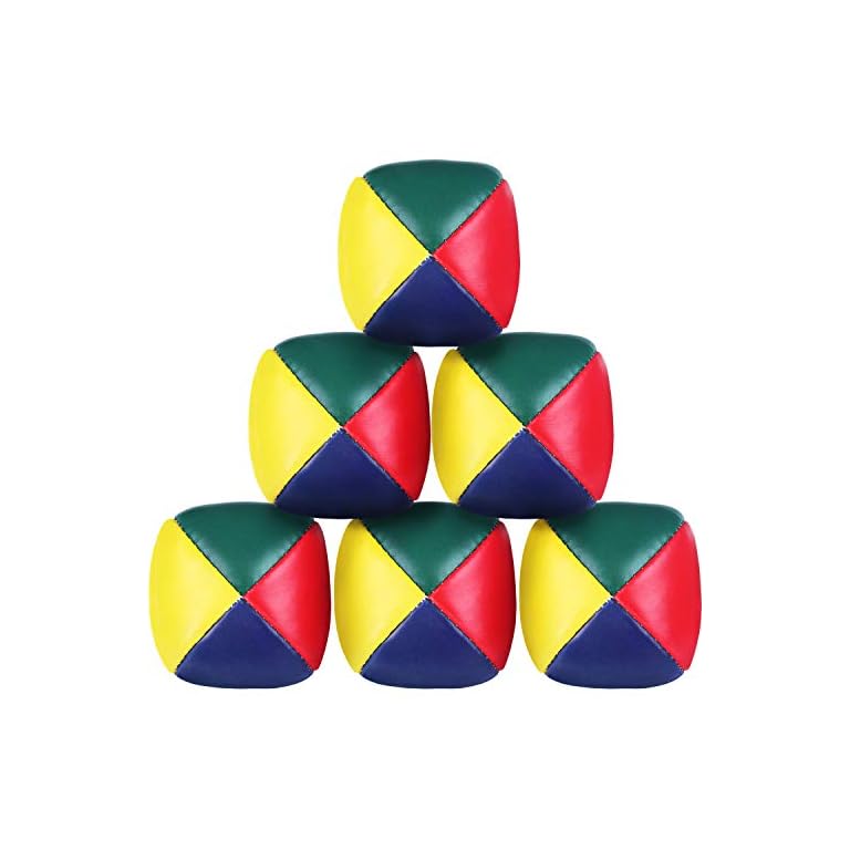 Patelai Juggling Balls Set for Beginners, Quality Mini Juggling Balls