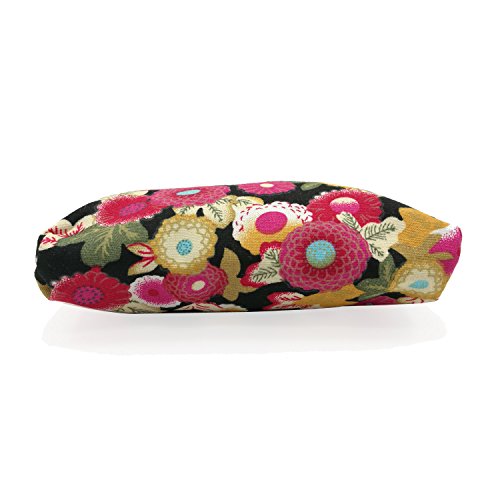 image for Sanxiner Cute Floral Buckle Coin Purses Vintage Pouch Kiss-lock Change