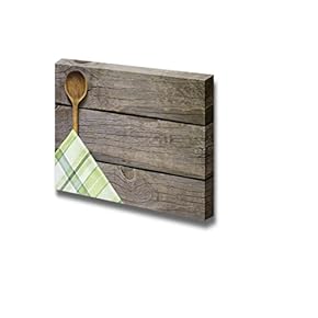 Vintage Boards with Wooden Spoon Food Kitchen Concept Wall Decor