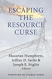 Image de Escaping the Resource Curse (Initiative for Policy Dialogue at Columbia: Challenges in Development and Globalization)