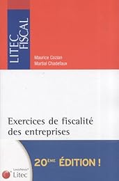 Exercices de fiscalité des entreprises, 2007-2008