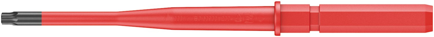 Wera 05003439001 T x 25 x 154 mm Kraftform Kompakt VDE 67iS Inter-Changeable Blade - Silver