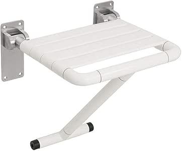 Taburete de ducha de teca Asiento de ducha plegable Accesibilidad