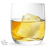 Scotch and Whiskey Glasses, Best For Bourbon, Old Fashioned, Mixed Drinks! Hand-crafted, Crystal Tumblers, FREE Mixologist Recipe Book - 11 oz, Set of 2 - Great Gift or Addition to Barware Collection
