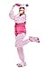 Superlieu Unisex Eeyore Donkey Kigurumi Pajamas Anime Costume (M, Piglet)