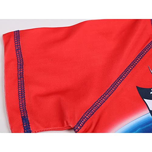 Avenger Cosplay Jongen Spiderman Badpak Zomer Strand Zwemmen Kostuum Kid Shorts Mouwen Wetsuit Uv-bescherming Rash Guard… - Image 4