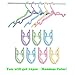 12PCS Folding Travel Hangers - 3 Section Design, Collapsing Clothing Hangers, Space Saving and Lightweight for Easy Carrying and Storing - Strong Plastic and Aluminum Alloy Rivets (Pack of 12)