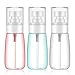 Segbeauty 2oz Spray Bottle for Travel, 3Pcs 60ml Fine Mist Hairspray Bottle for Essential Oils, Empty Airless Makeup Face Spray Bottle Clear Refillable Travel Containers for Cosmetic Skincare Perfume
