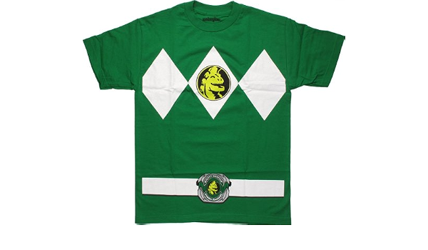 Mad Engine Power Rangers Green T-Shirt 