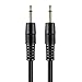 3.5mm 1/8 Male Mini Plug to Male Mini Plug monaural Mono Audio Cable 2 Pack