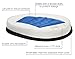 Kenley Car Gel Seat Cushion Memory Foam - Sold in Elegant Gift Box - Auto Car Seat Cushion Lower Back Support