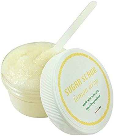 Flavored Creamy Moisturizing Exfoliating Sugar Scrub for Dry Flaky Lips 1.5 oz Large Jar