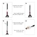 Wine Air Pressure Pump Opener Set, Wine Bottle Cork Remover Accessory Tool Kit with Wine Aerator Pourer,Foil Cutter and Vacuum Stopper, Pink