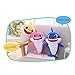 Chengbo-Baby Shark Official Singing Plush, Music Sound Baby Shark Plush Doll Soft Baby Cartoon Shark Stuffed & Plush Toys Singing English Song for Kids Gift Children Gir(Pink)