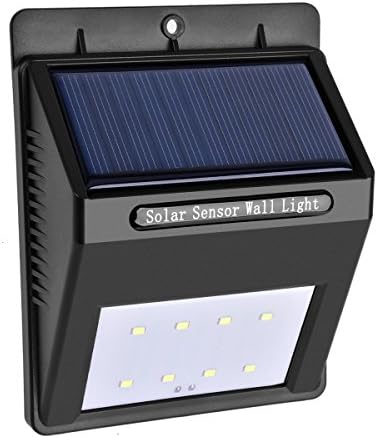 Solar Light Wireless Solar Powered Outdoor Security Motion Sensor LED Lights for Patio Garden Pathway(1 pack)