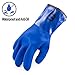 Better Grip Heavy Duty WINTER Premium Double Coated PVC Cold Resistant Snow Blower Insulated Gloves, Large (Blue, 1 Pair)
