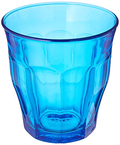 Duralex 1027SR06SB/6 Glass Tumbler, 8.75 oz, Blue