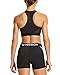 Mission Women's VaporActive Temper Racerback Medium Impact Sports Bra, Moonless Night, Medium