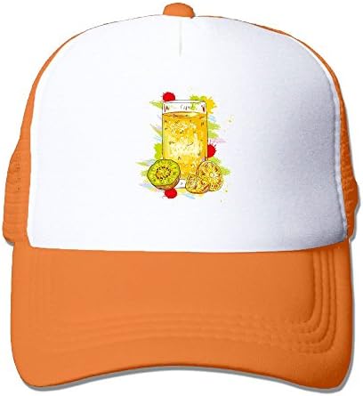 Juice Kiwi Fruit Orange Premium Original Blank Cotton Twill Fitted Hat