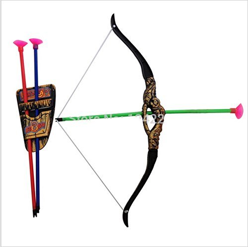 Outdoor Shooting Sports Toy Bow and Arrow Toy Set Plastic