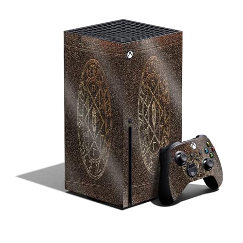 Glossy Glitter Gaming Skin Compatible with Xbox Series X Bundle - Tome - Premiu…