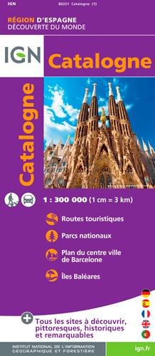 Catalonia 2016: IGN.M.R.86221 (French Edition) by IGN (Map)