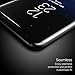 Galaxy S8 Screen Protector - Case Compatible / Case Friendly - Tempered Glass - Olixar Easyfit - Samsung Galaxy S8 - Black and Installation Tray
