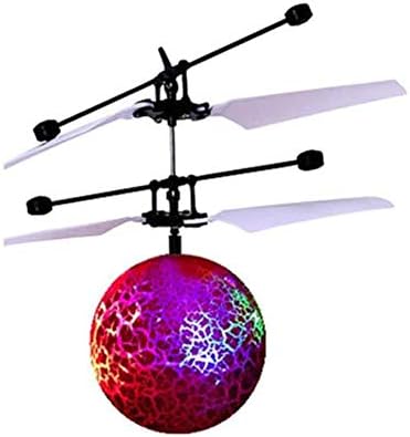 WSIECQ Toy Flying Helicopter Ball Built-in Shinning Led Lighting for Kids Teenagers Colorful Flyings for Kids Toy