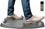 CubeFit Terramat | Anti Fatigue Mat and Standing Desk Mat with Built-in Massage Mounds, Acupuncture Balance Bar and Power Wedge to Stretch, Support, and Stimulate Your Feet and Legs