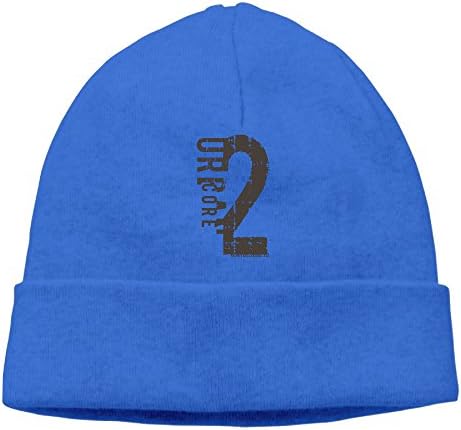 DHilary 2 Warm Knit Beanie Skull Cap Cuff Beanie Hat Beanie Hat RoyalBlue
