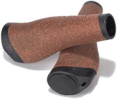 Weanas New Generation Bike Handlebar Grip Soft Gel Inserts Shock Resistance Ergonomics Comfort Design with G2 Screw Lock 1 Pair for Bicycle MTB XC FR Cyling