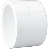 LASCO PVC Cap, Socket, 5" Pipe Size - Pipe Fitting