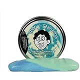 Crazy Aaron's Thinking Putty - "Emerald Sky" First Ever Glow in the Dark Heat-Sensitive Hypercolor -Online Exclusive Color