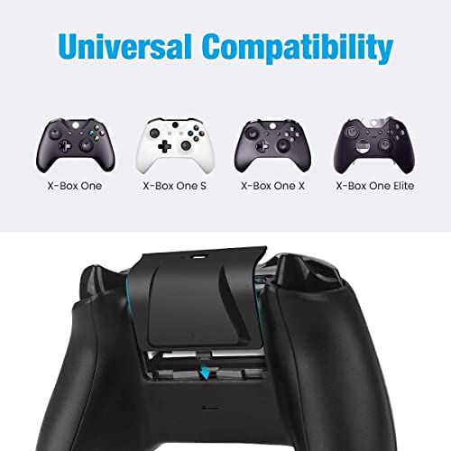 2 Pack Rechargeable Controller Battery Pack for Xbox One, 2X 1200mAh Xb