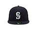 New Era Men Authentic On-Field Cap, Seattle Mariners, 7 1/2