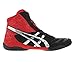 ASICS Men's Split Second 9 Wrestling Shoe,Red/Silver/Black,8.5 M US