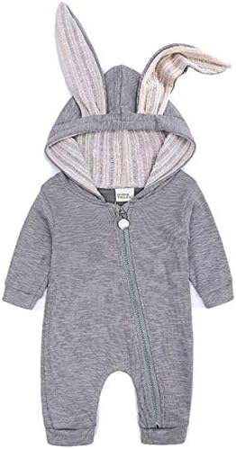 うさ耳キュート Monoii 赤ちゃん 着ぐるみ うさぎ ロンパース あったか ベビー コスプレ ウサギ D469 服 開店記念セール ハロウィン 衣装 カバーオール 仮装