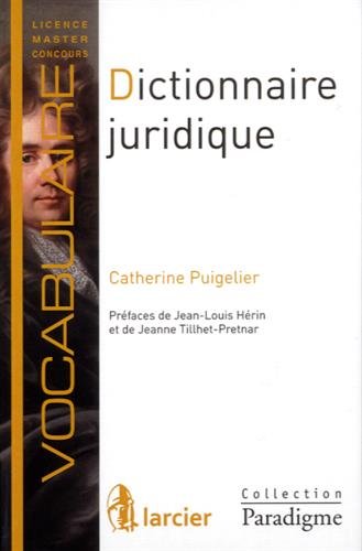 Download Dictionnaire juridique : Définitions, explications et correspondances