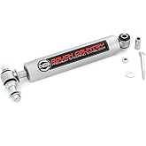 Rough Country N3 Steering Stabilizer for Jeep TJ, YJ, XJ, ZJ &amp; GM - 8731730