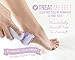 Rechargeable Electric Callus Remover & Foot File - Pedicure Tool to Exfoliate Dry Feet & Cracked Heels with Powerful Pumice Stone Rollers & Heel Smoother, Callous Shaver & Sander for Women & Men