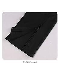 Baleaf - Pantalones de fútbol para hombre, con cremallera, para correr