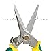 Yeezo Goat Alpaca Sheep Hoof Trimmers Foot Rot Hooves Trimming Shears Multi-Tasking Florist Scissors Garden Clippers Hand Pruners Floral Pruning Shears with Serrated Blade, 8″thumb 3