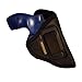 IWB Revolver Holster by Houston - ECO Leather Concealed Carry Soft Material | Suede Interior for Maximum Protection | Fits: Any 38 J Frames | S&W Revolvers | Charter Arms | Rossi 38 | Taurus BG LCR