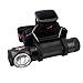 Wowtac A2 LED Headlamp LED Headlight 5 Modes Max 550 Lumen USB Rechargeable 18650 Battery Waterproof Headlamps, Super Bright Outdoor Sports Running Walking Camping Reading Hiking Riding Fishing