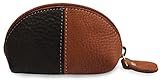 Leather Coin Purse - Change Wallet Key Holder Case Small Zip Bag For Men And Women (Duo)