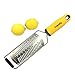 FRIENDLY Stainless Steel Zester/Grater with 2 Sizes of Grating Options for Cheese Lemon Citrus Carrot Ginger etc