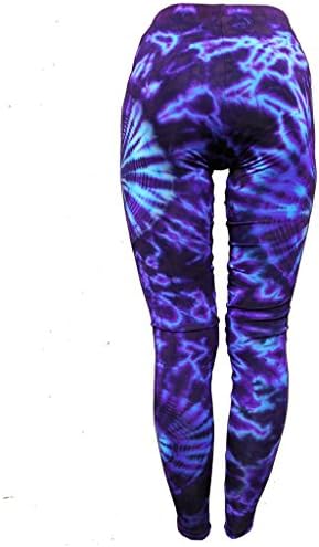 Batik Leggings, Stretchy Viscose, Soft and Cosy, Sizes M and L, Bright Colors in Various Designs